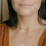 Figaro Chain Link Necklace - - Necklaces - Ofina