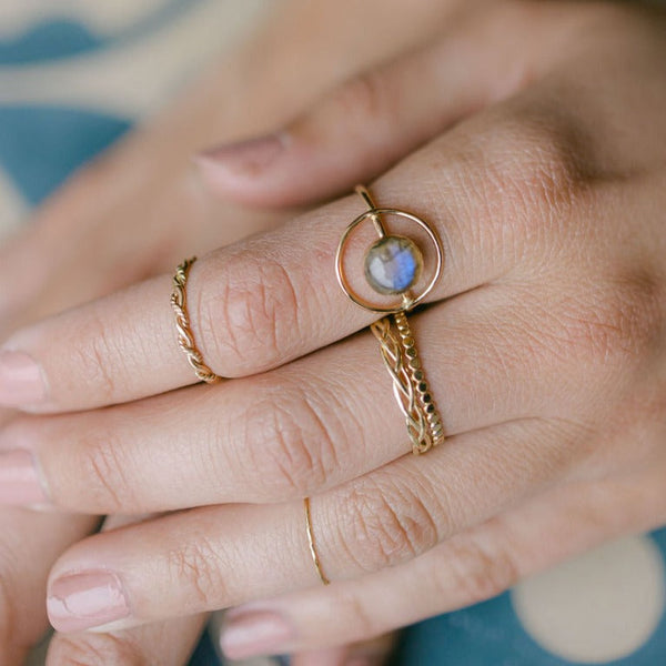 SALE - Braided Ring - - Rings - Ofina