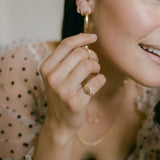 10k Solid Gold Signet Ring - - Rings - Ofina