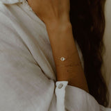 Thin Oval Link Bracelet - - Bracelets - Ofina