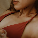 Multi Disc Choker Necklace - - Necklaces - Ofina