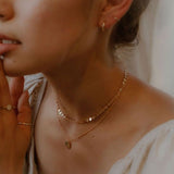 Multi Disc Choker Necklace - - Necklaces - Ofina