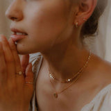 Disc Necklace - - Necklaces - Ofina