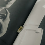 Bold Swirl Ring - - Rings - Ofina