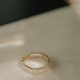 CZ Multi-Baguette Eternity Band Ring - - Rings - Ofina