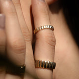 Ribbed Ring - - Rings - Ofina