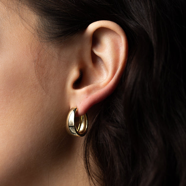Chunky Elongated Earrings - - Earrings - Ofina