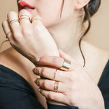 Solitaire CZ Ring - - Rings - Ofina
