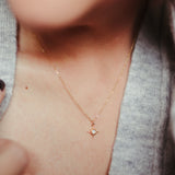 Opal Sun Ray Necklace - - Necklaces - Ofina