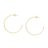 SALE - Thin Hoop Earrings - 45mm - Earrings - Ofina
