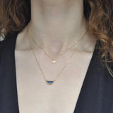 Single Disc Necklace - - Necklaces - Ofina