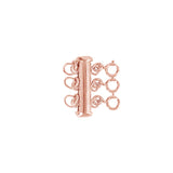 Tube No Tangle Clasp - Rosegold / Triple - Necklaces - Ofina