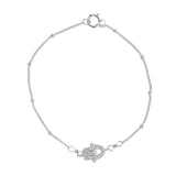 Khamsa Bracelet - Silver - Bracelets - Ofina