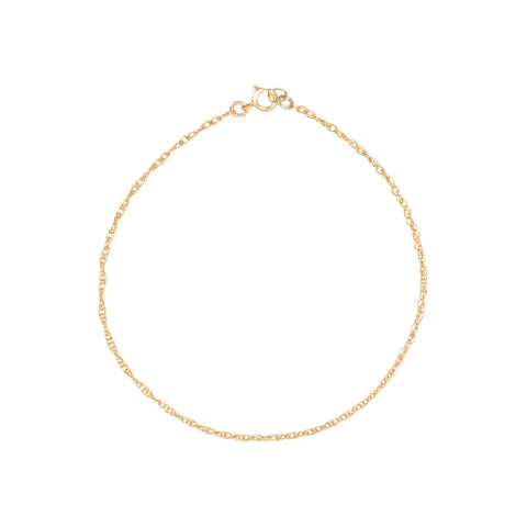 Rope Chain Bracelet - 6" - Bracelets - Ofina