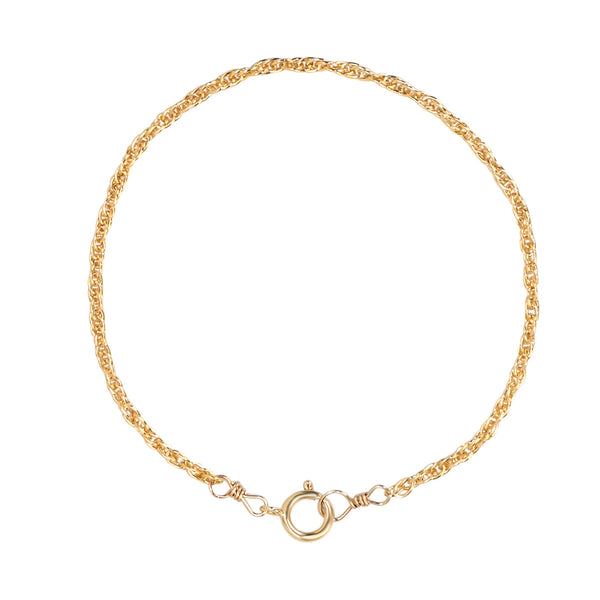 Thick Rope Chain Bracelet - 6" - Bracelets - Ofina