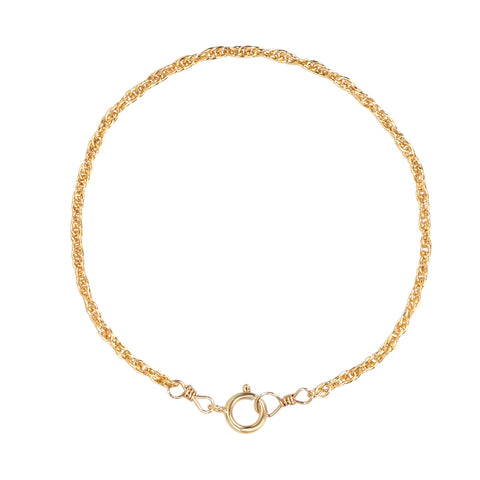 Thick Rope Chain Bracelet - 6" - Bracelets - Ofina