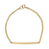 Rolo Bar Bracelet - - Bracelets - Ofina