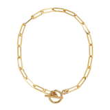 Oval Link Toggle Bracelet - - Bracelets - Ofina