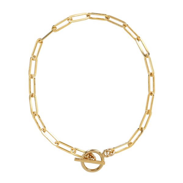 Oval Link Toggle Bracelet - - Bracelets - Ofina