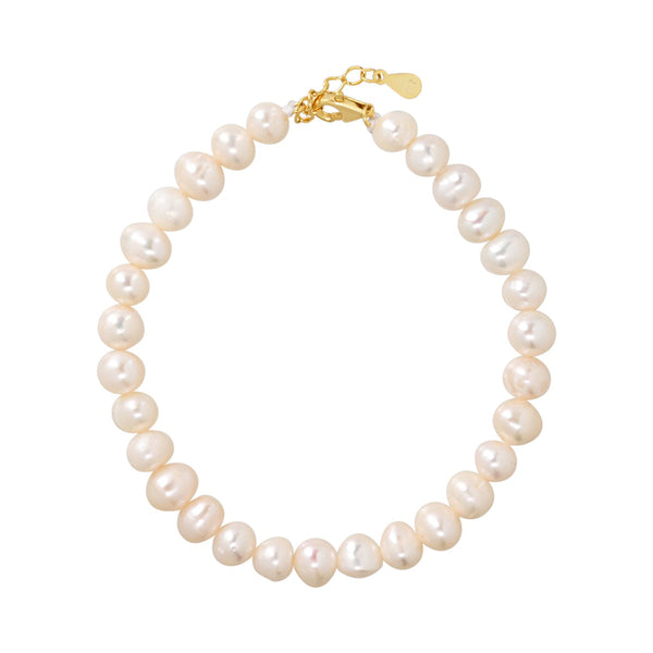 Freshwater Pearl Bracelet - - Bracelets - Ofina