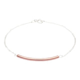 SALE - Curved Tube Bracelet - - Bracelets - Ofina