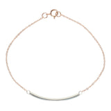 SALE - Curved Tube Bracelet - - Bracelets - Ofina
