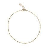 Flat Multi Bar Bracelet - 6 inches - - Ofina