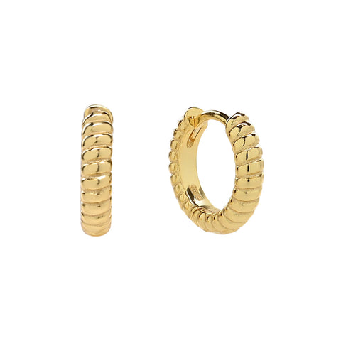 Croissant Huggies - - Earrings - Ofina