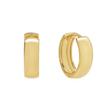 Chunky Ear Huggies - Gold - Earrings - Ofina