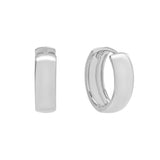 Chunky Ear Huggies - Silver - Earrings - Ofina