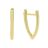Arrowhead Huggies - - Earrings - Ofina