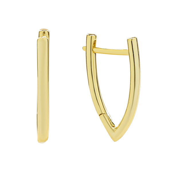 Arrowhead Huggies - - Earrings - Ofina