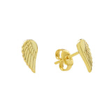 Angel Wing Studs - - Earrings - Ofina