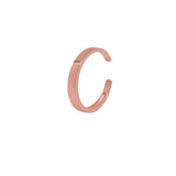 Smooth Middle Ear Cuff - Rose Gold - Earrings - Ofina