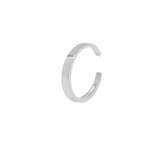 Smooth Middle Ear Cuff - Silver - Earrings - Ofina
