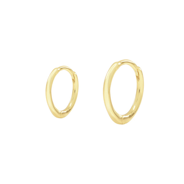 Thin Ear Huggies - - Earrings - Ofina