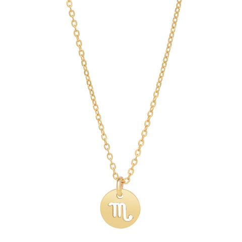 SALE - Zodiac Necklace - Scorpio - Necklaces - Ofina
