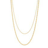 Rope Chain Necklace - - Necklaces - Ofina