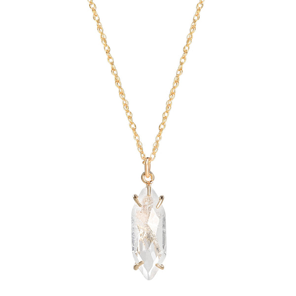 SALE - Marquise Crystal Prong Necklace - - Necklaces - Ofina