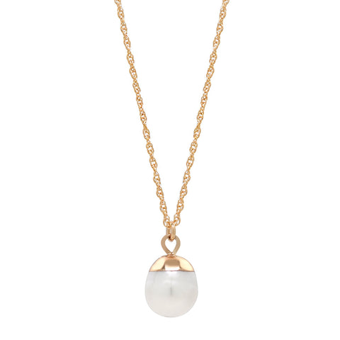 Ornate Pearl Necklace - - Necklaces - Ofina