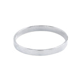 Thick Smooth Band Ring - Silver / 2 - Rings - Ofina