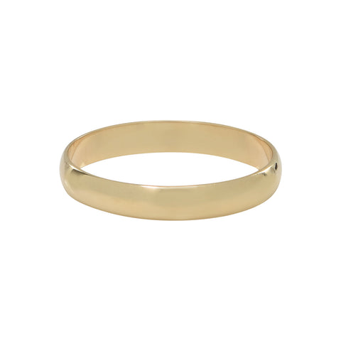 10k Solid Gold Thick Band - Yellow Gold / 5 - Rings - Ofina