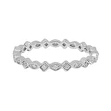 SALE - Tiara CZ Ring - Silver / 5 - Rings - Ofina