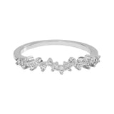 SALE - Zig Zag CZ Ring - Silver / 5 - Rings - Ofina