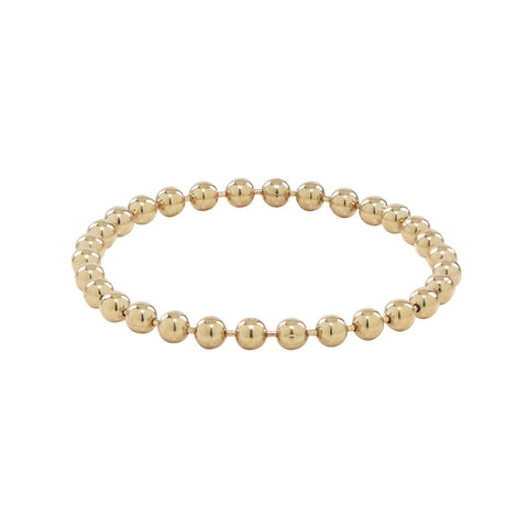 Beaded Chain Ring - 4.5 - Rings - Ofina