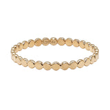 Thin Flat Beaded Ring - 5 - Rings - Ofina