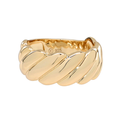 Bold Swirl Ring - 6 - Rings - Ofina