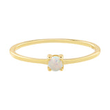 SALE - Opal Prong Ring - 5 - Rings - Ofina