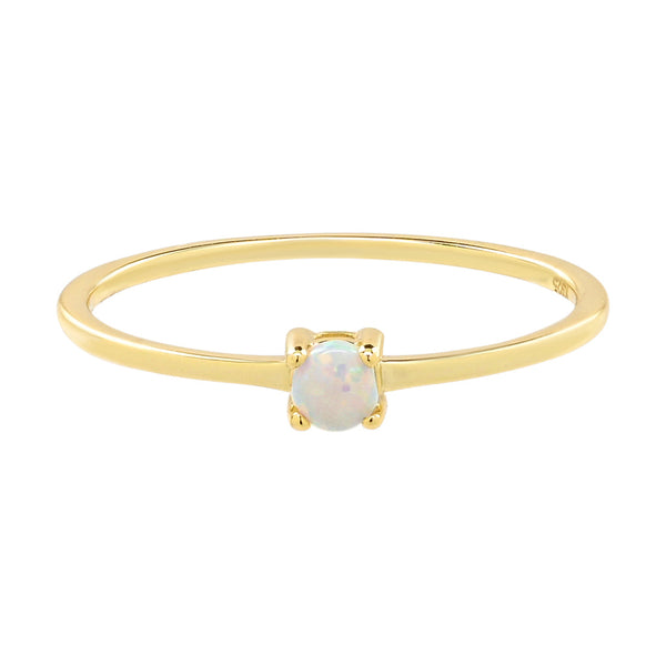 SALE - Opal Prong Ring - 5 - Rings - Ofina