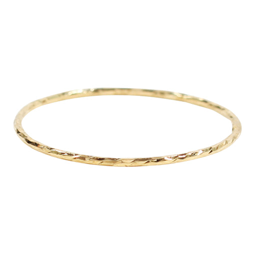 Diamond Cut Knuckle Ring - Gold - Rings - Ofina